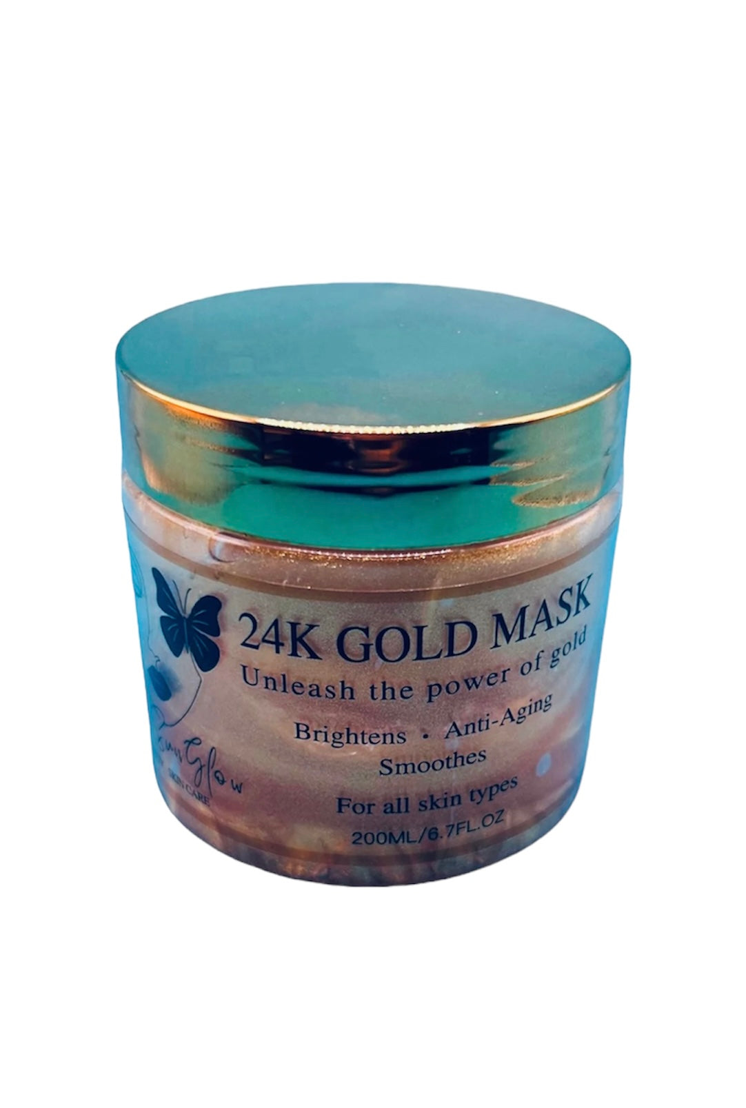 24K Egyptian Gold Mask