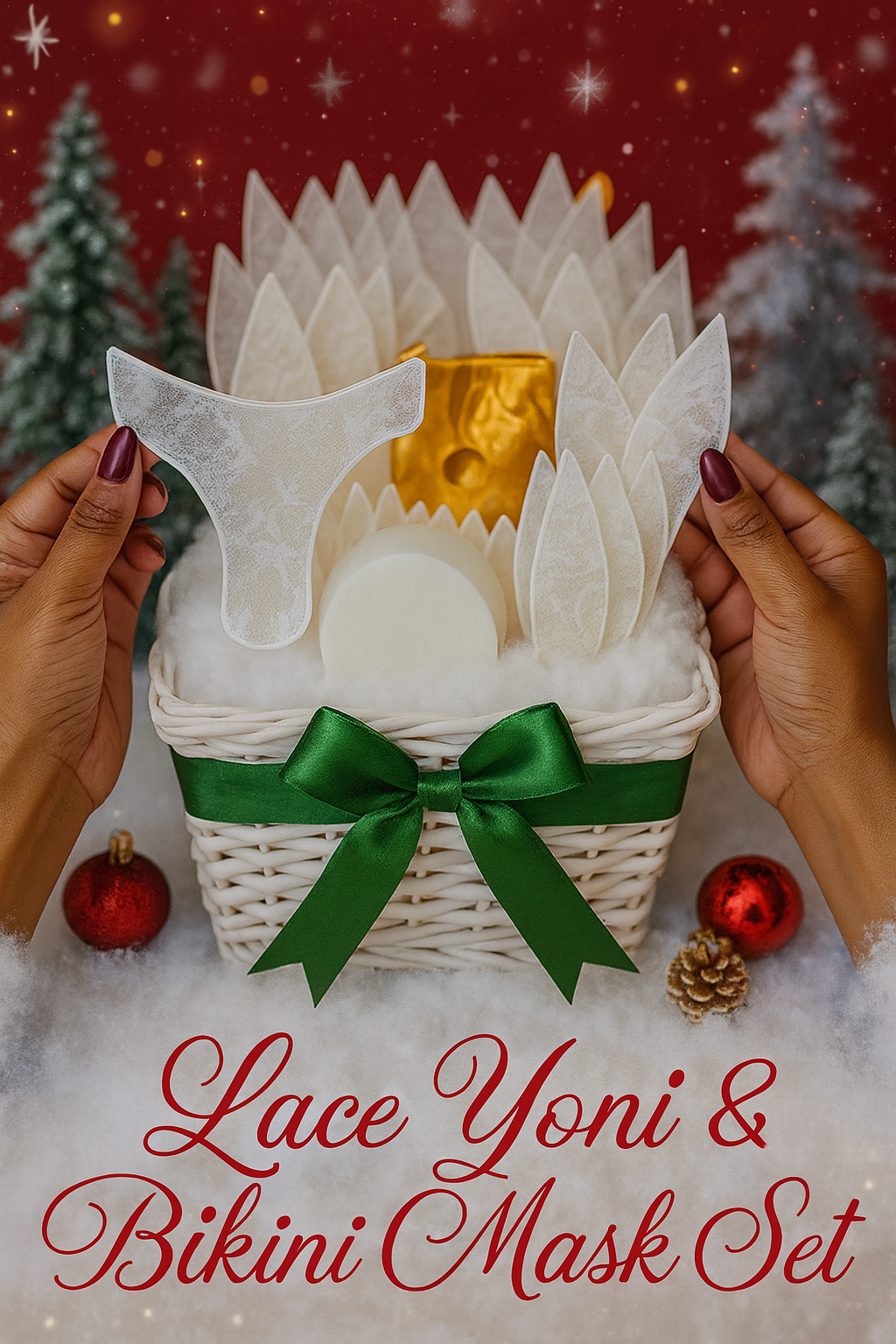Lace Yoni & Bikini Mask Set (10pc)